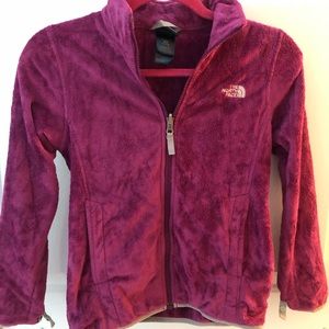 Kids purple Osito North face jacket